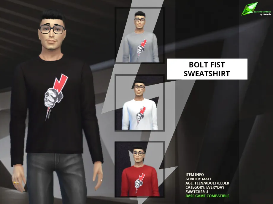 Bolt Fist Sweatshirt