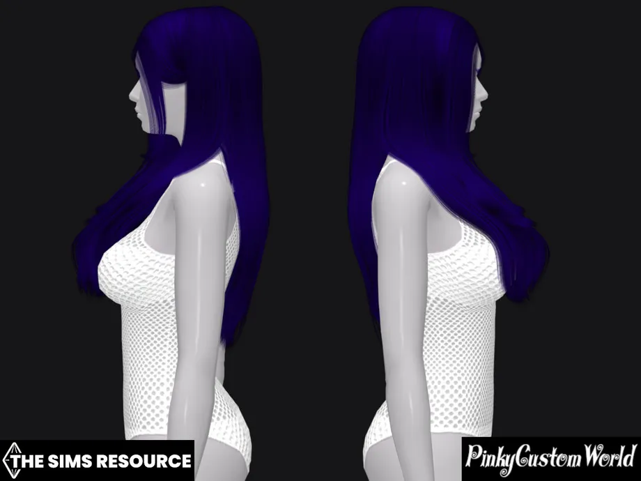 Retexture of Decade hair by JavaSims
