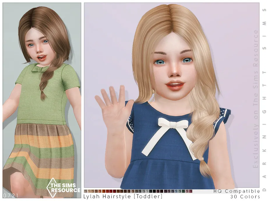 Lylah Hairstyle [Toddler]