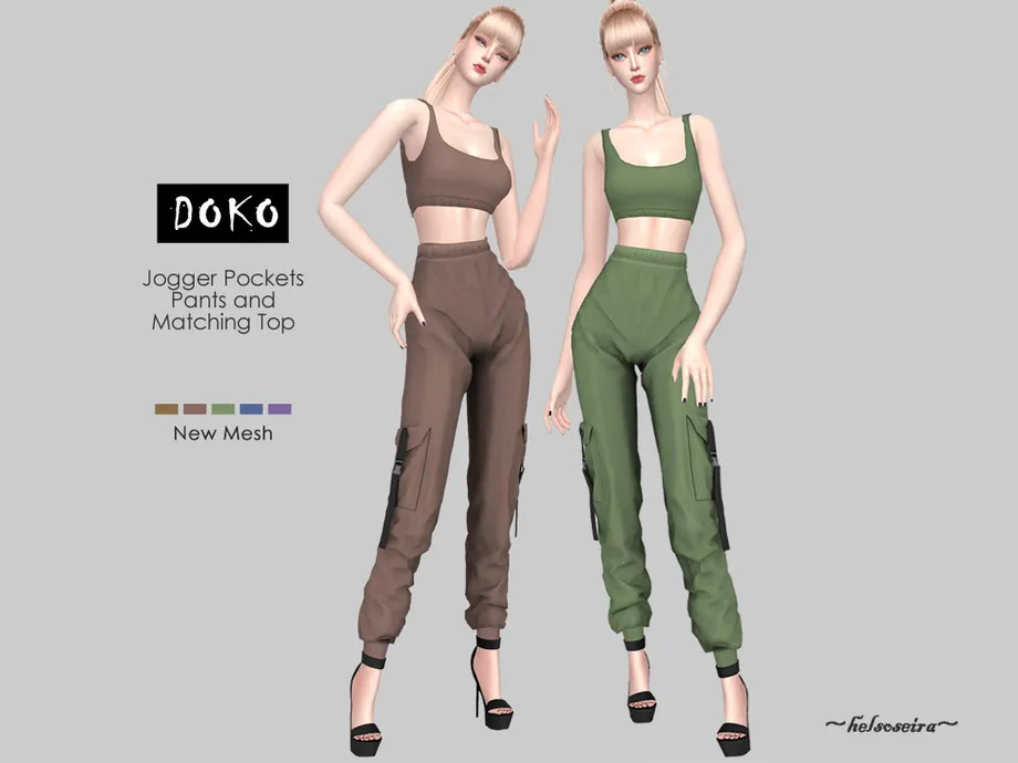 DOKO - Jogger Pants and Top