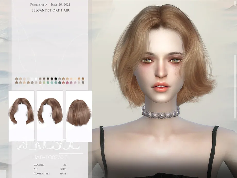 WINGS-TO0720-Elegant short hair