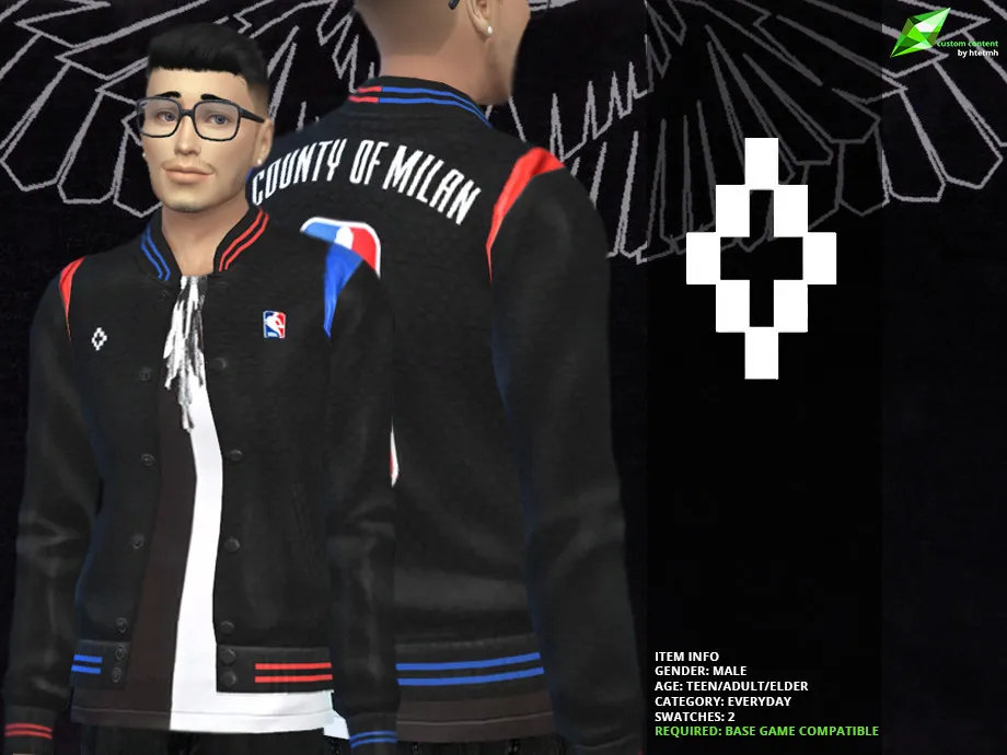 Marcelo Burlon NBA Jacket