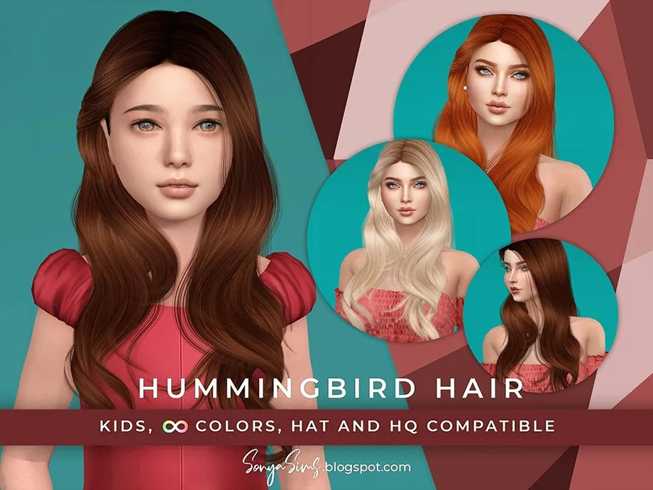 Hummingbird Hair for KIDS