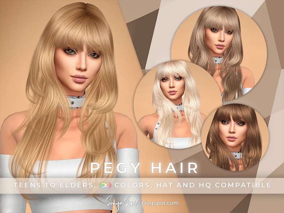 Pegy Hair (Early access on Patreon)