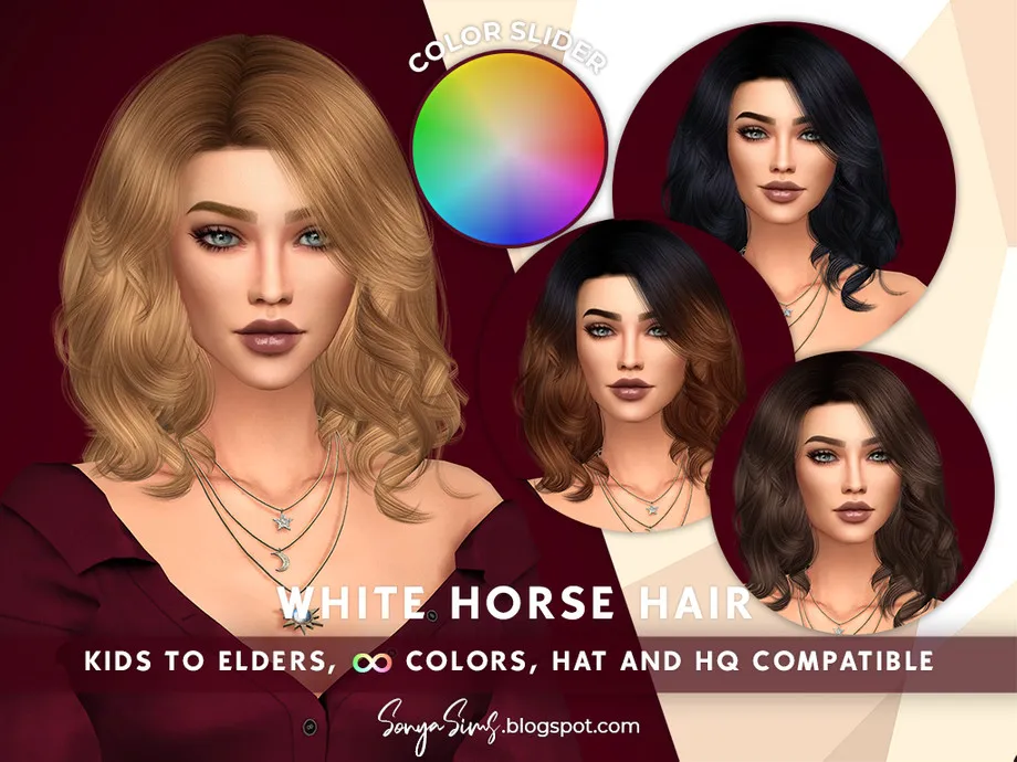 White Horse COLOR SLIDER (Patreon - Retexture)
