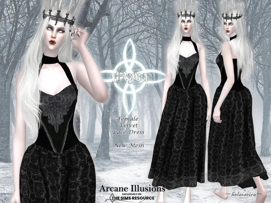 Arcane Illusions - NYVA - Long Dress