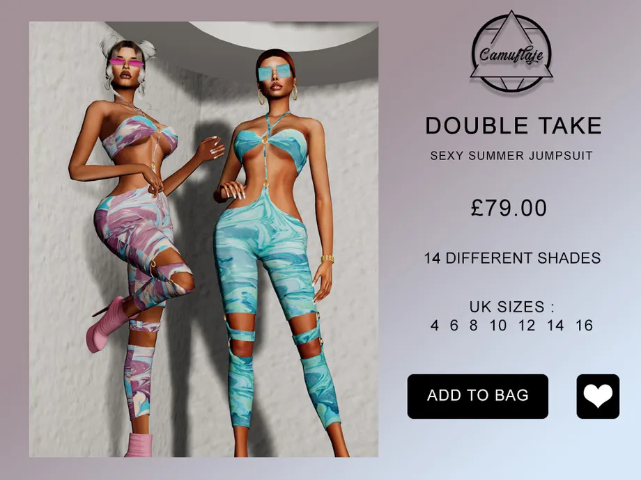 [PATREON] Double Take - Jumpsuit *Early Access*