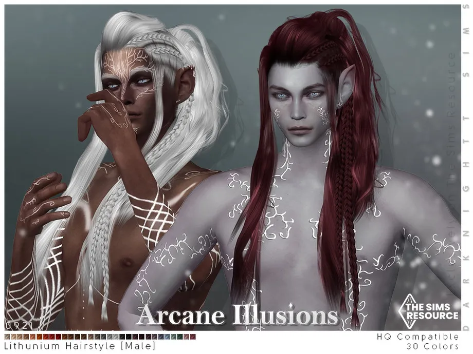 Arcane Illusions - Lithunium Hairstyle for Males