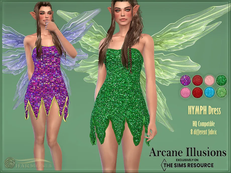 Arcane Illusions Nymph Dress