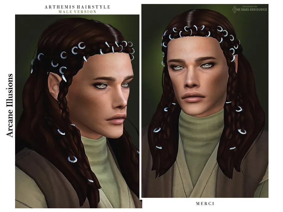 TSR-Arcane Illusions Arthemis Hairstyle for Male