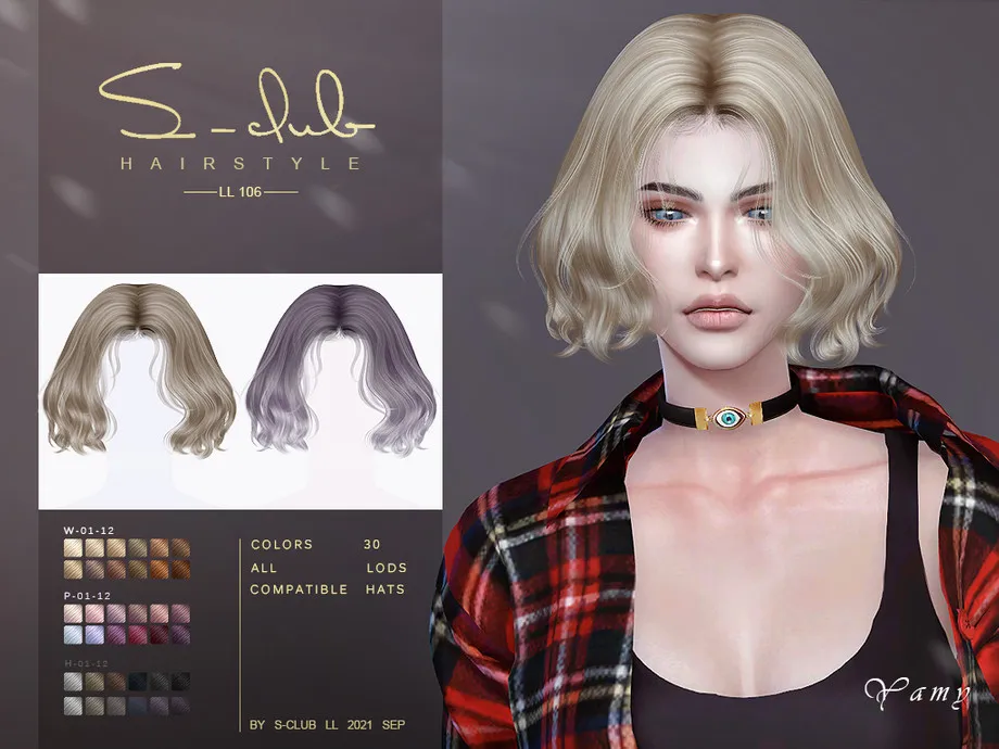 short curl hair(Yamy)