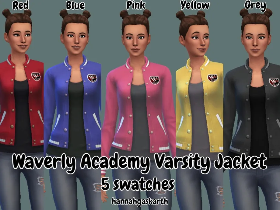 Nancy Drew: Waverly Academy Varsity Jacket
