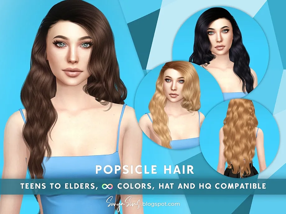 SonyaSims Popsicle Hair
