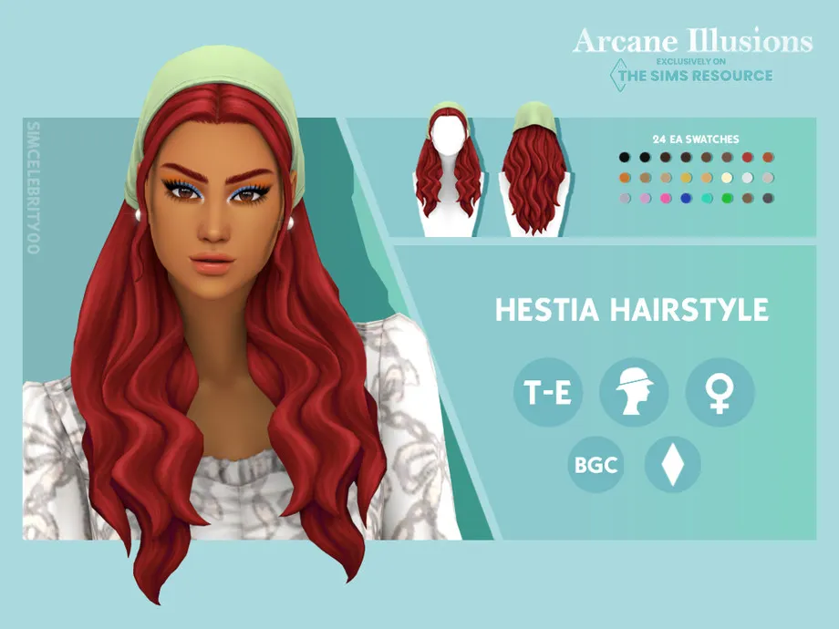 Arcane Illusions - Hestia Hairstyle
