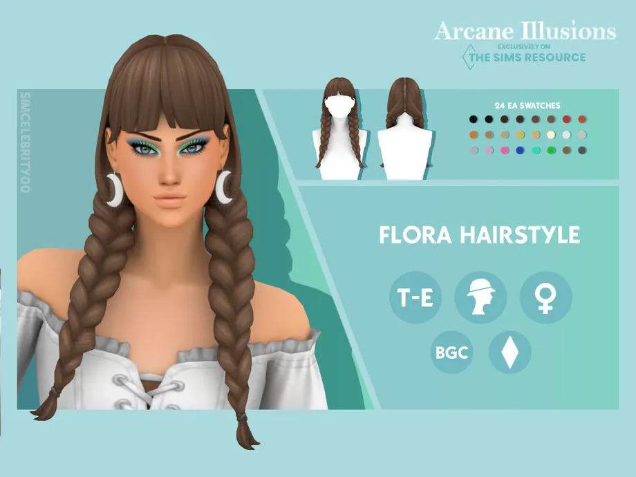 Arcane Illusions - Flora Hairstyle