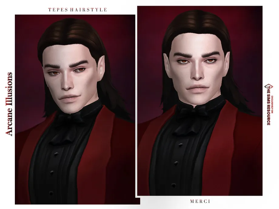 TSR-Arcane Illusions Tepes Hairstyle
