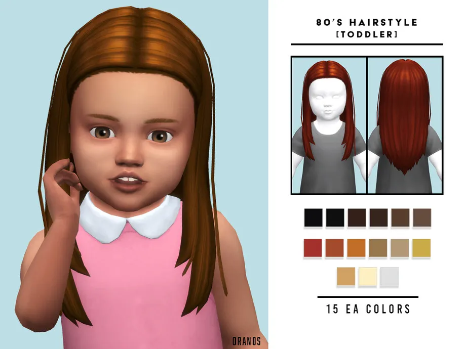 80's Hairstyle [Toddler]