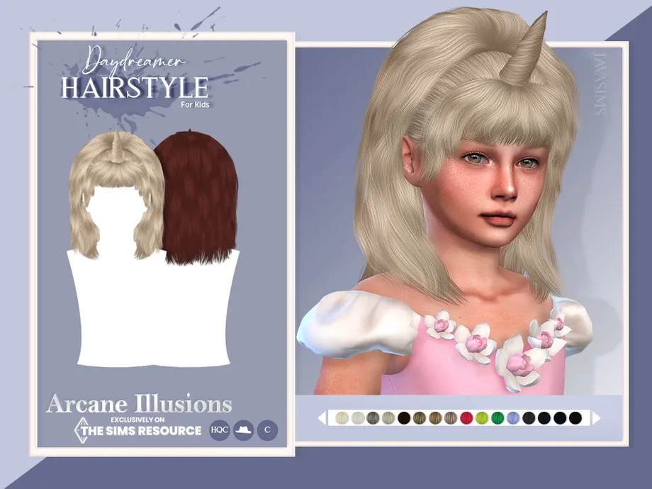 Arcane Illusions- Daydreamer (Child Hairstyle)