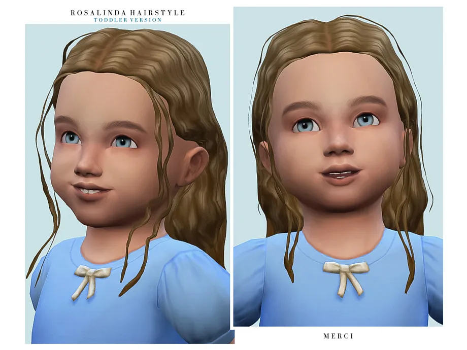 Rosalinda Hairstyle -Toddler-