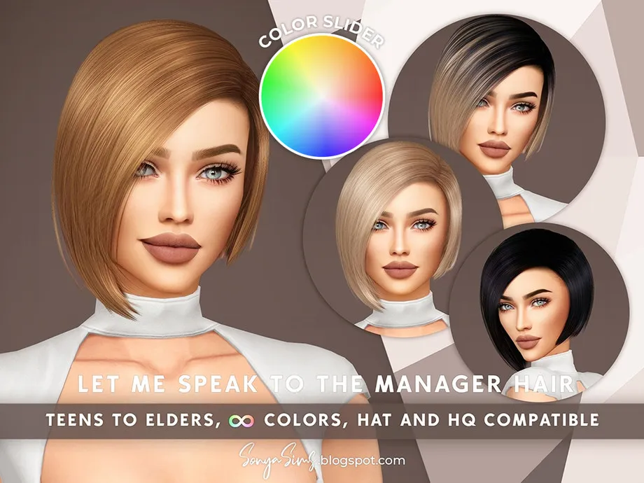 SonyaSims Let Me Speak to The Manager COLORSLIDER(Retexture)