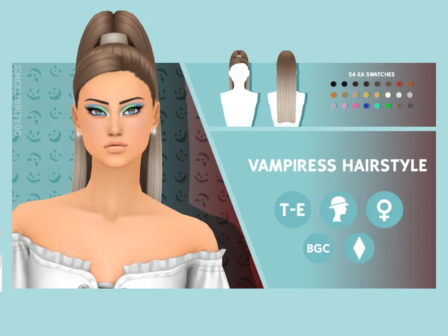 Vampiress Hairstyle
