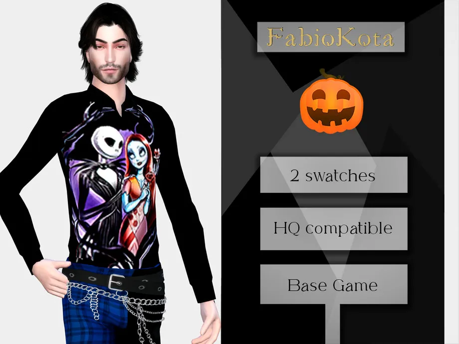 Jack Skellington and Sally