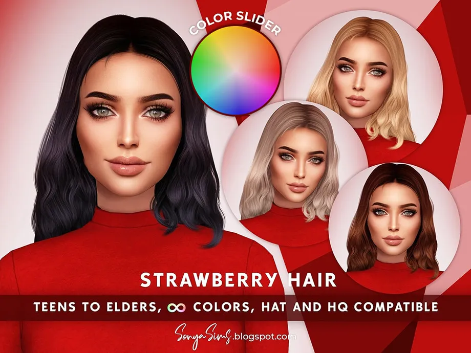 Strawberry COLOR SLIDER RETEXTURE