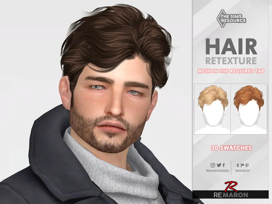 TO0729 Hair Retexture Mesh Needed