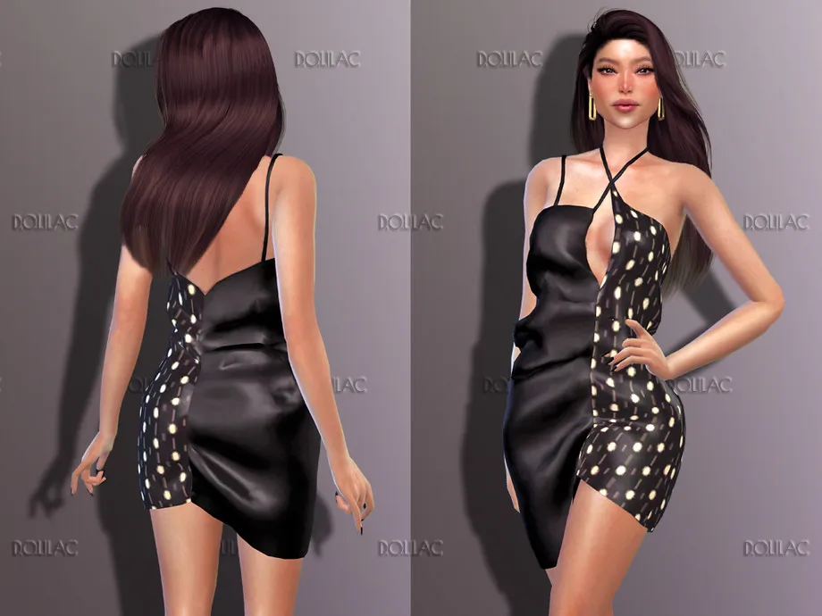 Cross Front Dress DO217