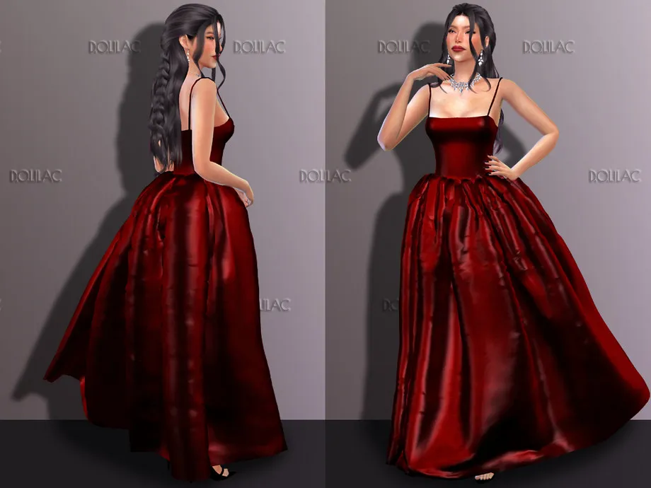 Spaghetti Strap Dress DO220