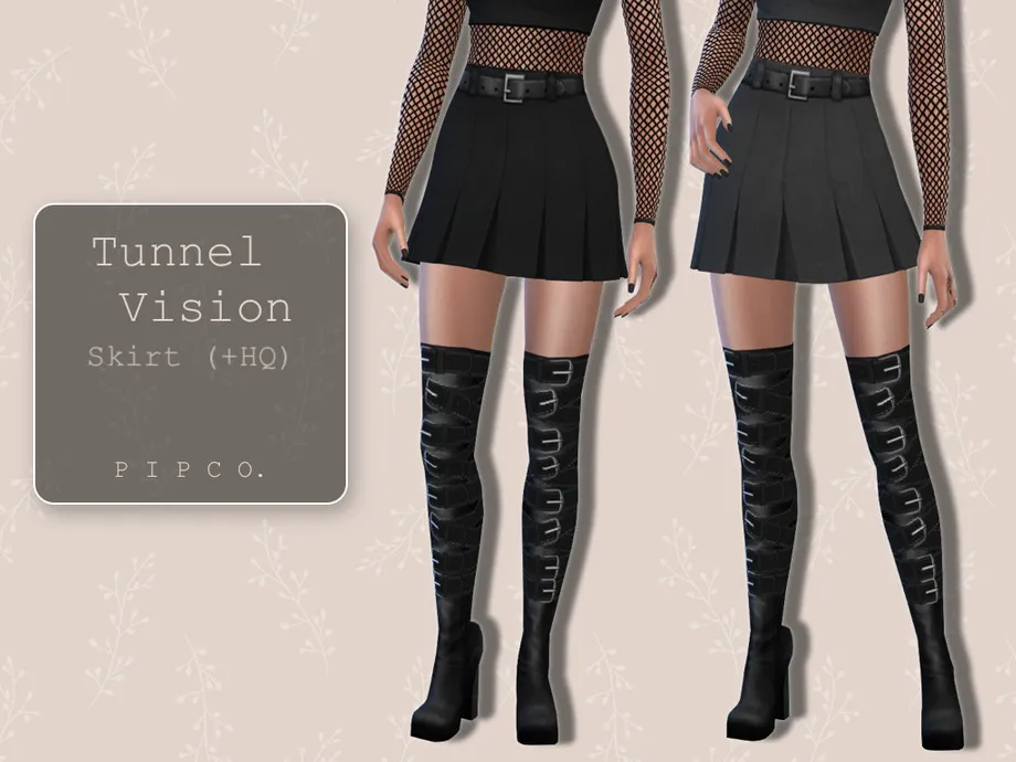 Tunnel Vision Skirt.