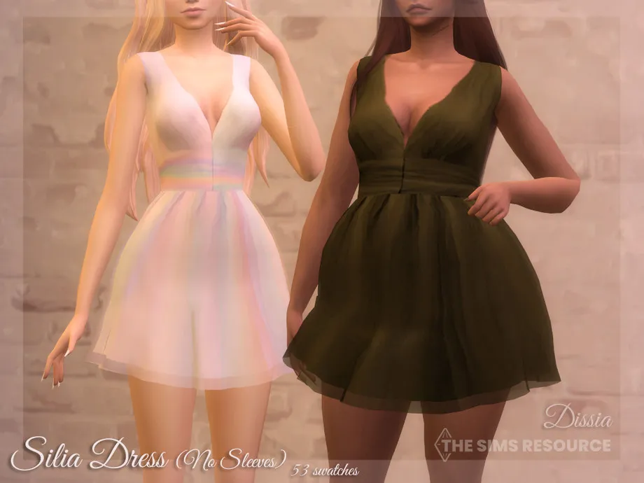 Silia Dress (Without Sleeves)