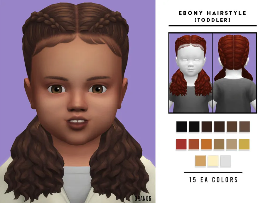 Ebony Hairstyle [Toddler]