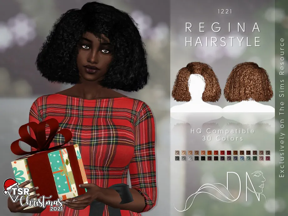 TSR Christmas 2021 - Regina Hairstyle