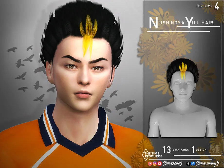 Hair Nishinoya Yuu