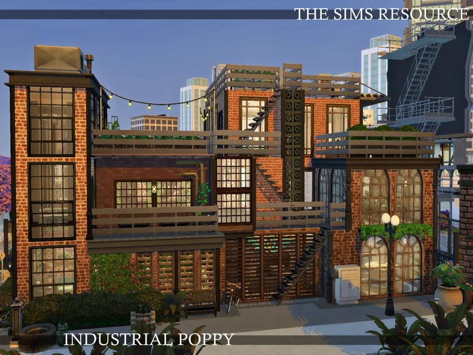 Industrial Poppy House | noCC