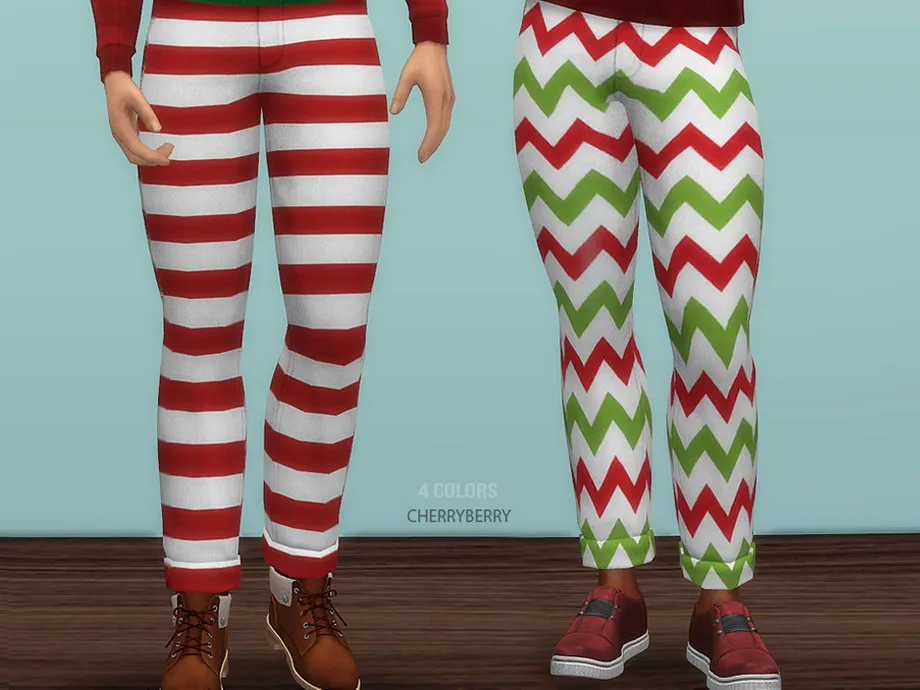 Festive Santa Pants