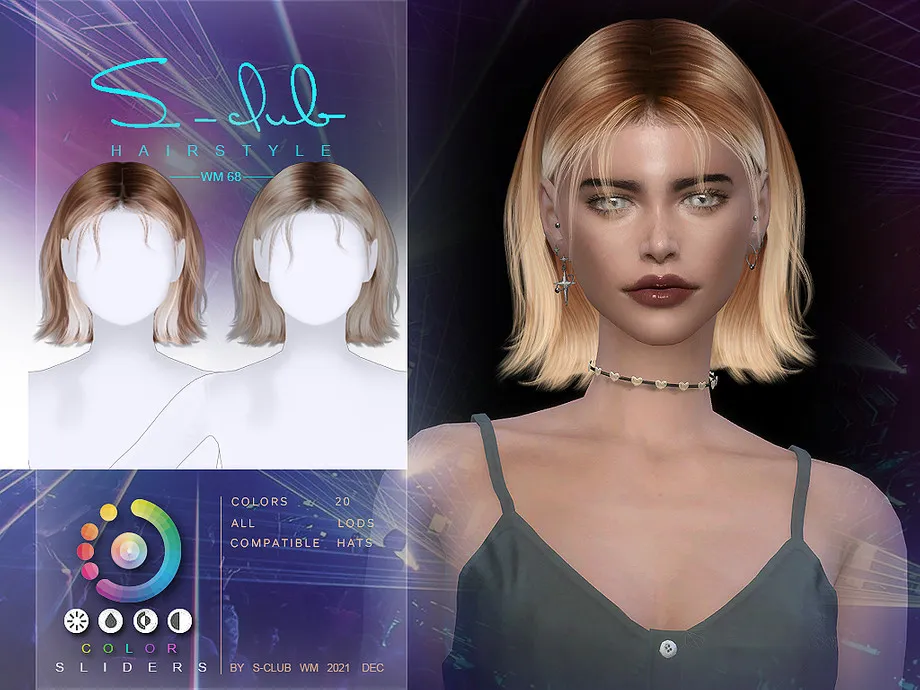 Short straight hair (LILISIII) by S-Club