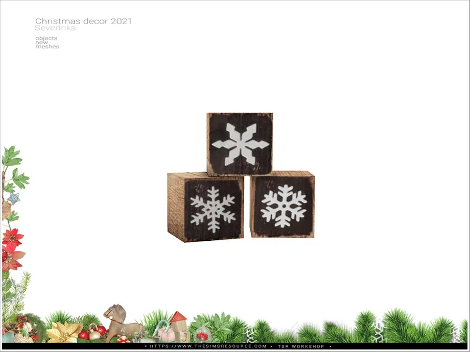 Christmas Decor 2021 - cubes