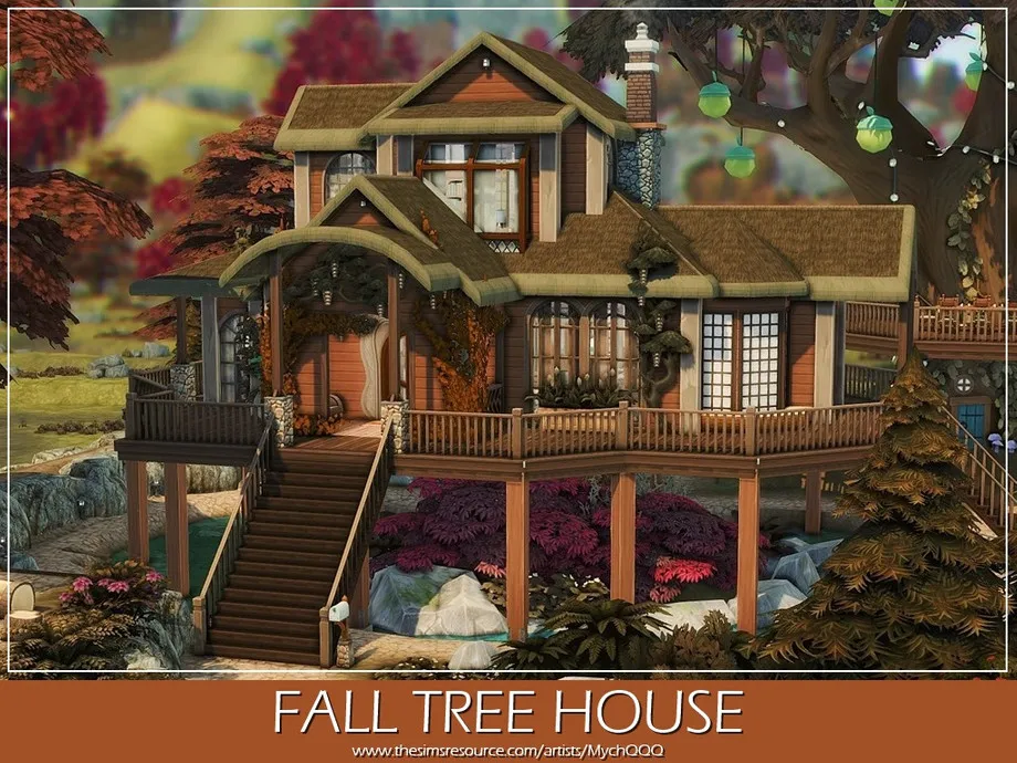 Fall Tree House