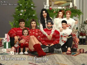 Christmas in family (Mega Pose)