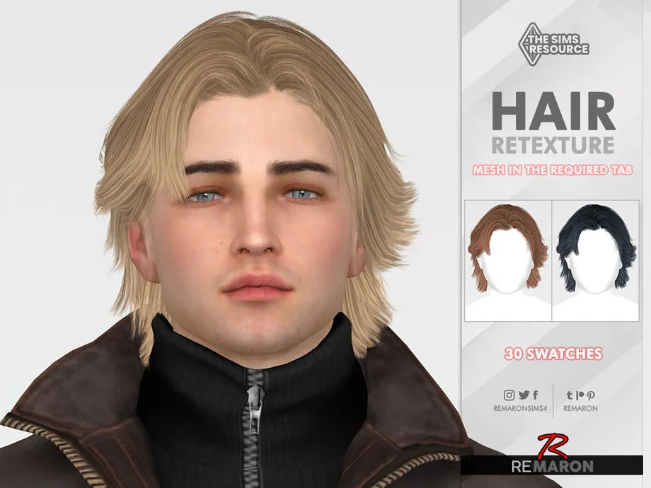 TO0307 Hair Retexture Mesh Needed
