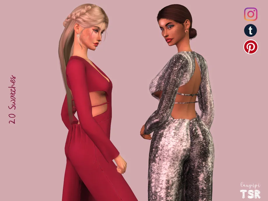 Festive Jumpsuit - JS445