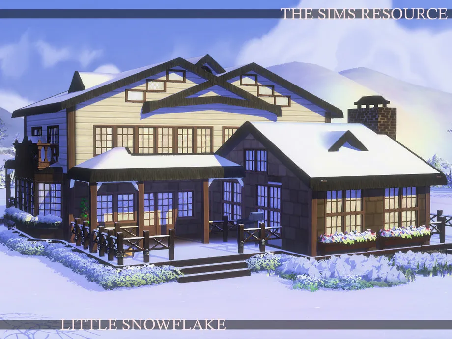 Little Snowflake Family House | noCC