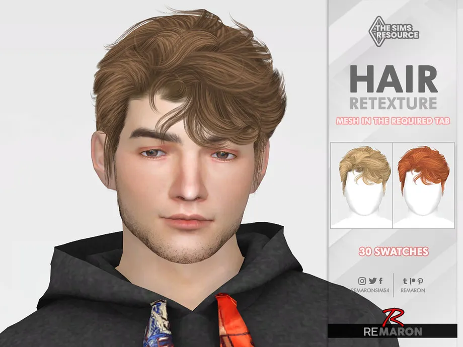 TO0929 Hair Retexture Mesh Needed