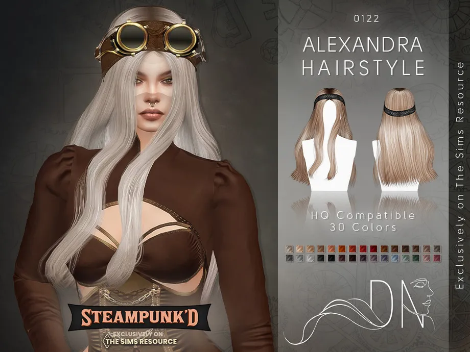 Steampunked - Alexandra Hairstyle