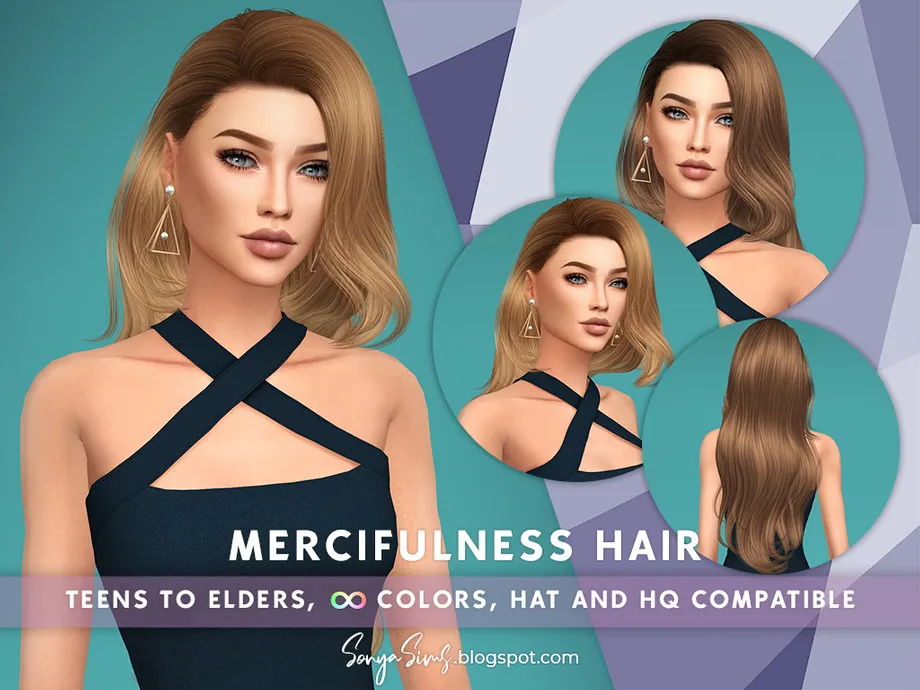 SonyaSims Mercifulness Hair (Early Access on Patreon)