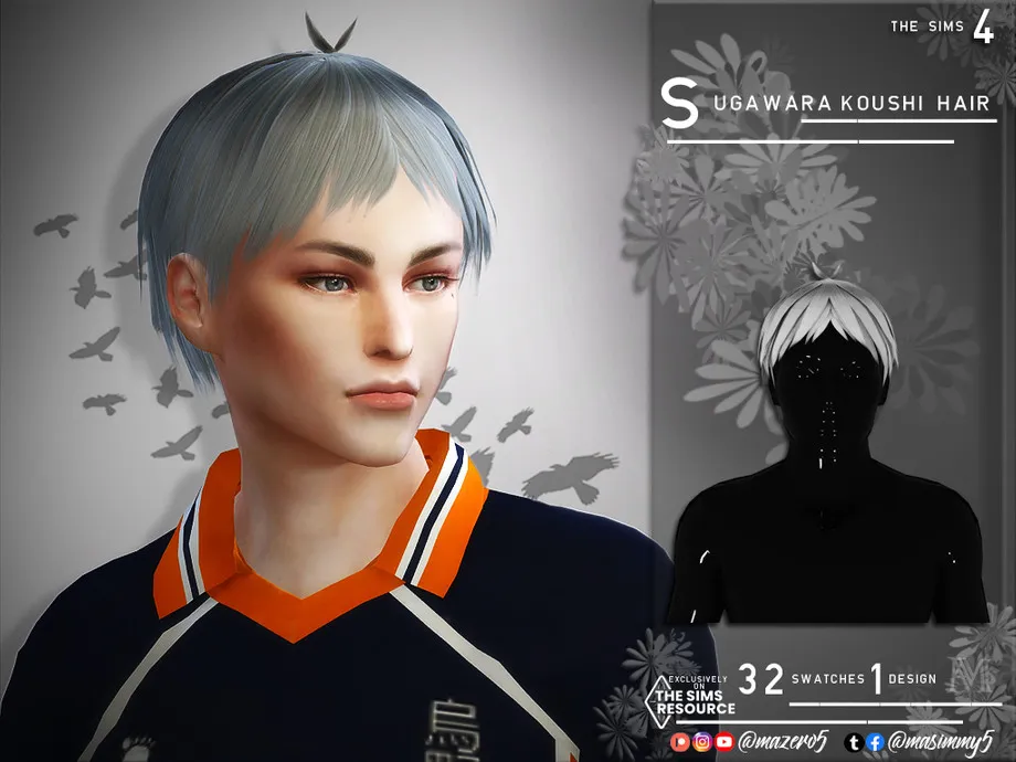 Hair Sugawara Koushi