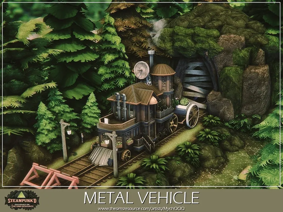 Steampunked - Metal Vehicle