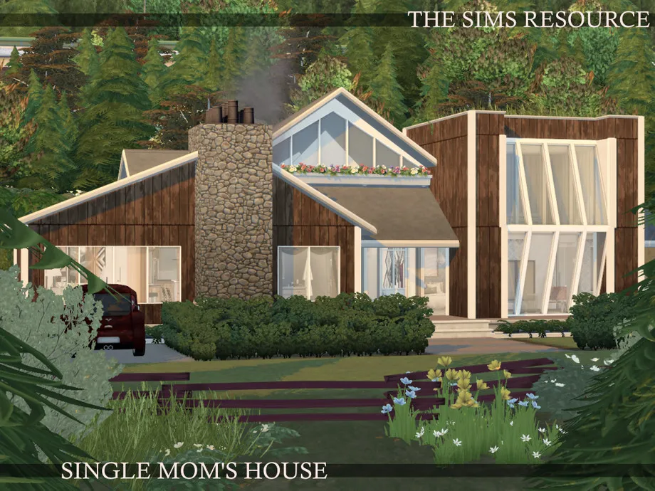 Single Mom's House | CC only TSR